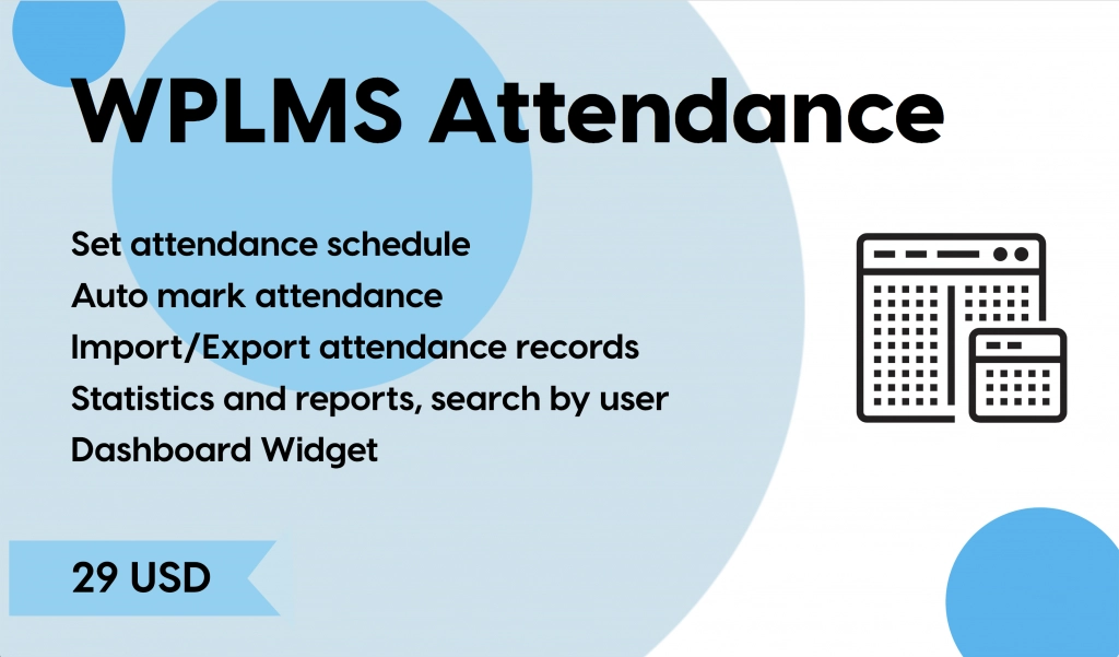 Wplms Attendance