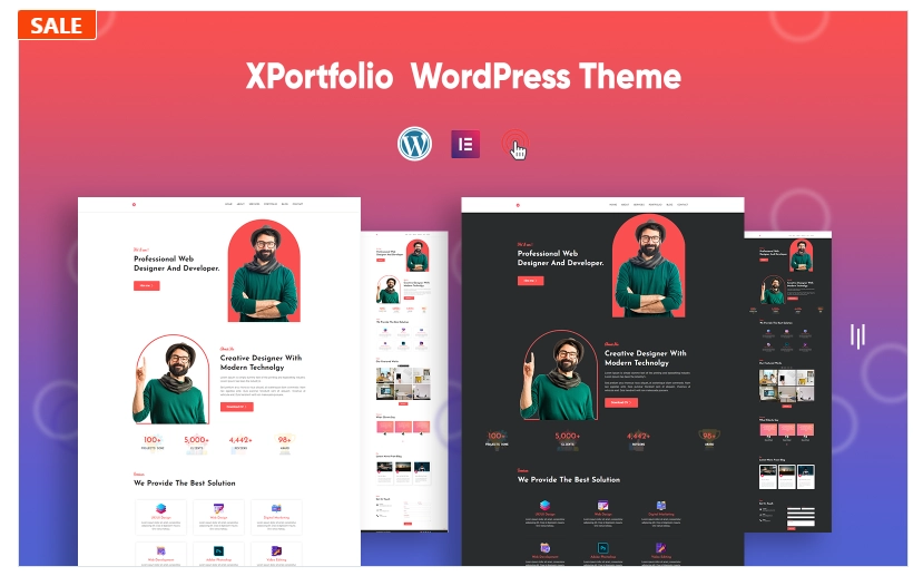 XPortfolio - Personal Portfolio WordPress Theme