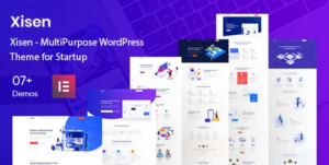 Xisen  – MultiPurpose WordPress Theme for Startup