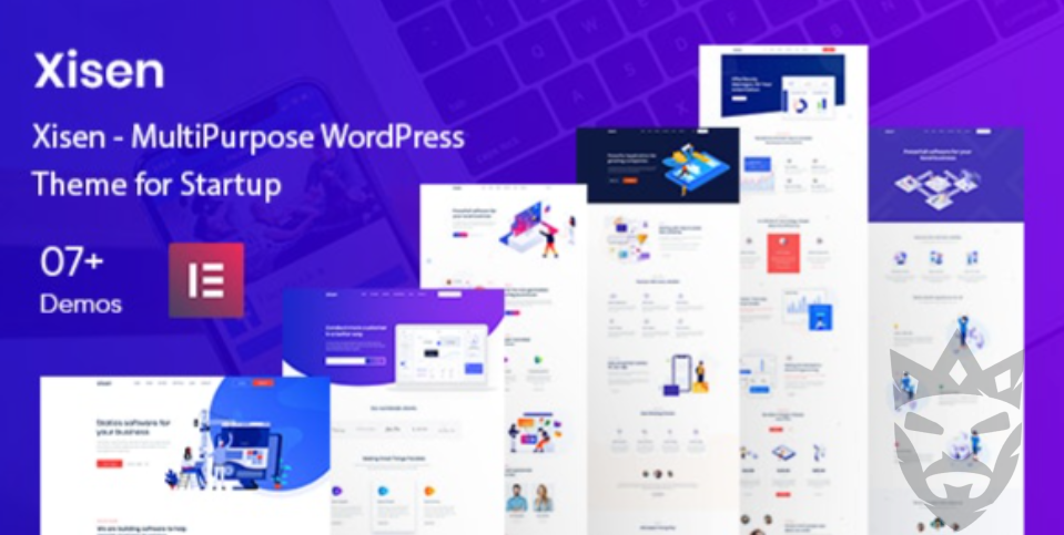 Xisen  – MultiPurpose WordPress Theme for Startup