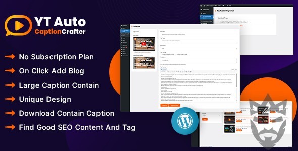 YT Auto - AI Writing Assistant and Video Content Generator WordPress Plugin