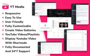 YT - Media Socializer WordPress Plugin