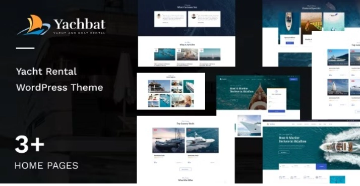 Yachbat  – Yacht & Boat Rental WordPress Theme