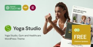 YogaStudio - Gym  Healthcare Theme