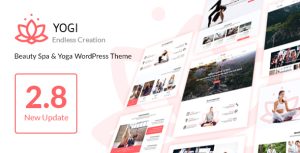 Yogi - Health Beauty  Yoga WordPress Theme