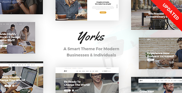 Yorks - A Smart Theme For Modern Businesses  Individuals