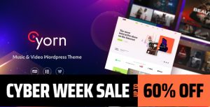 Yorn - Music  Video WordPress Theme