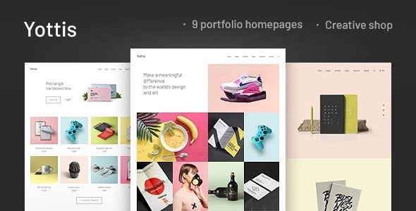 Yottis | Creative Portfolio WordPress Theme + Store