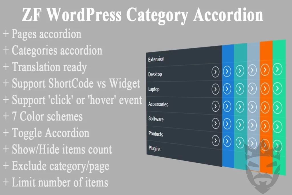 ZF WordPress Category Accordion