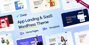 Zaap - SaaS  App WordPress Theme