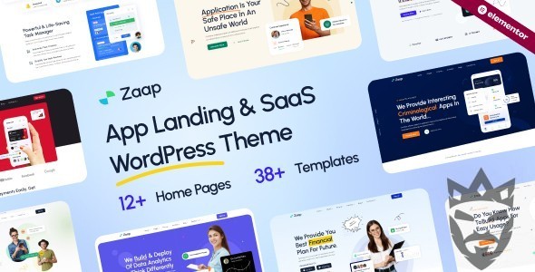 Zaap - SaaS  App WordPress Theme