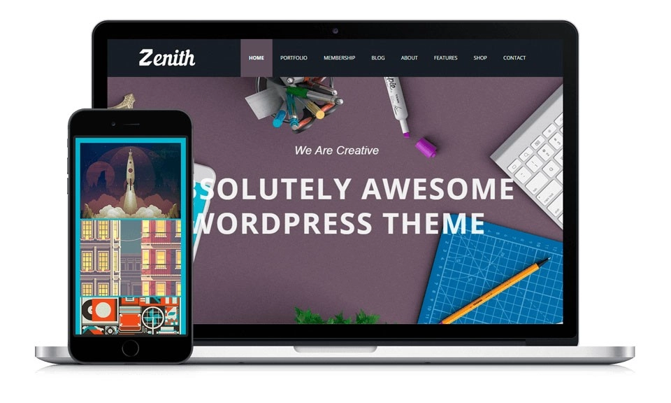 Zenith WordPress Theme