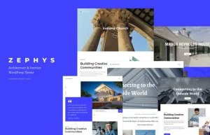 Zephys - Architecture & Interior WordPress Theme