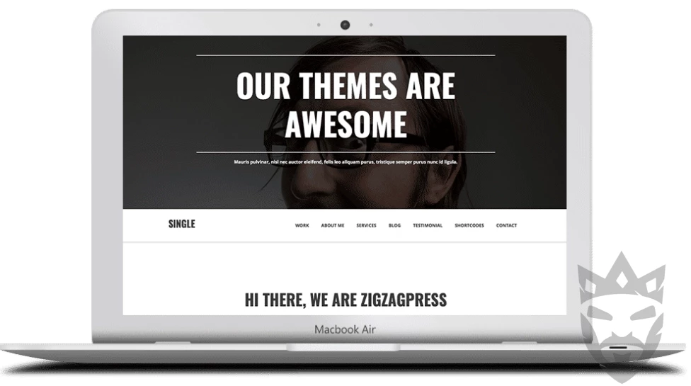 ZigZagPress Single WordPress Theme