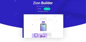 Zion Builder Pro - The Fastest WordPress Page Builder