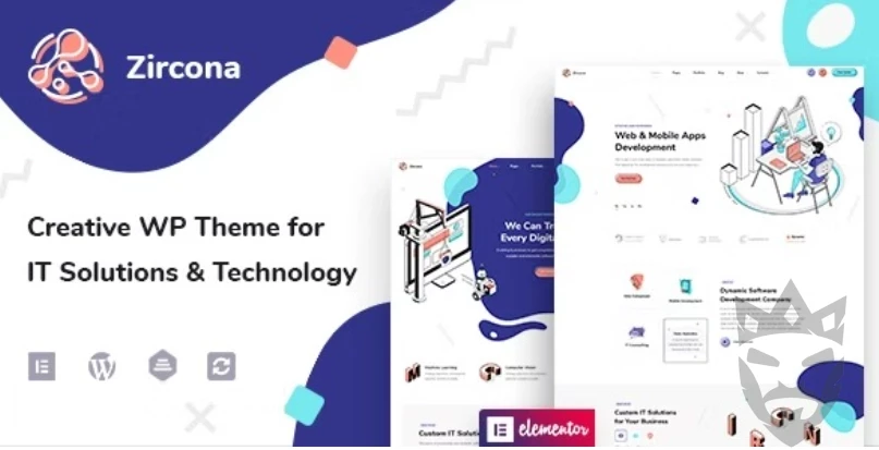 Zircona - IT Solutions & Technology WordPress Theme