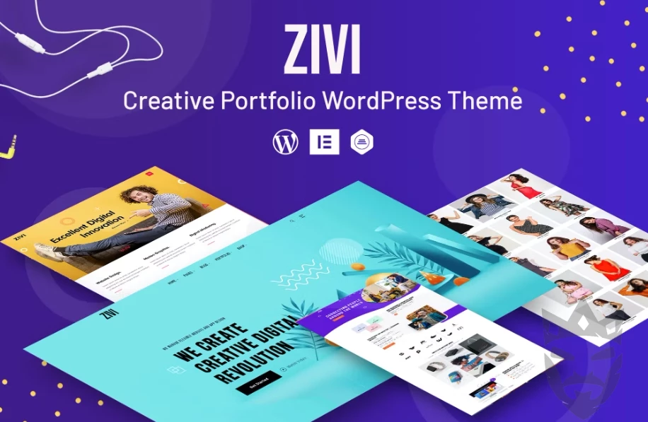 Zivi - Creative Portfolio WordPress Theme