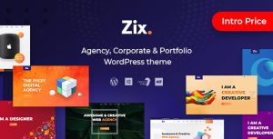 Zix - Digital Agency  MultiPurpose WordPress Theme