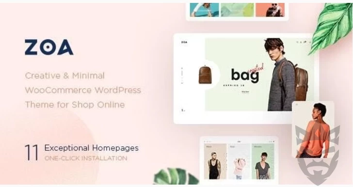 Zoa - Minimalist Elementor WooCommerce Theme