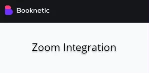 Zoom integration for Booknetic