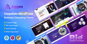 aggen Business Consulting WordPress Theme