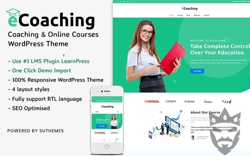 eCoaching - Coaching & Online Courses WordPress Theme