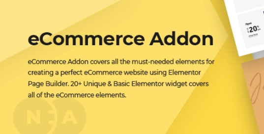 eCommerce Addon for Elementor