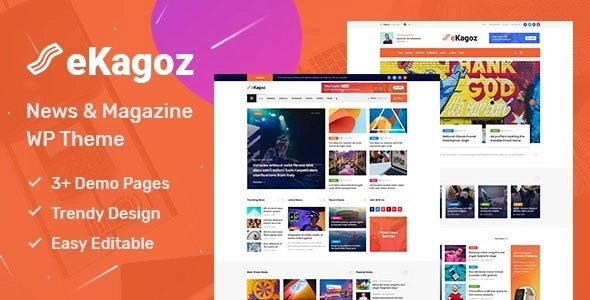 eKagoz - News Magazine WordPress Theme