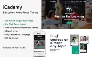 iCademy - Education WordPress Theme