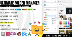 iFolders – Ultimate WordPress Media Library Folders  File Manager