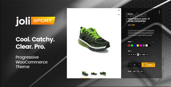 joli-sport - Progressive WooCommerce Theme