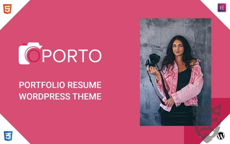 oPorto - Responsive Personal Portfolio Resume WordPress Theme