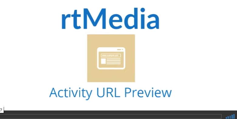 rtMedia Activity URL Preview