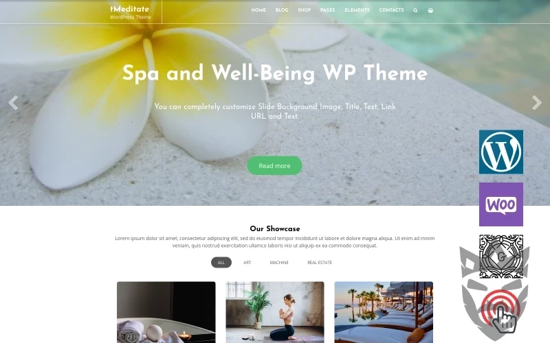 tMeditate - Spa and Well-Being WordPress Theme