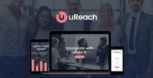 uReach | Immigration & Relocation Law Consulting WordPress Theme