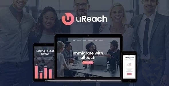 uReach | Immigration & Relocation Law Consulting WordPress Theme