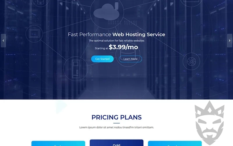 vHost - Web Hosting WordPress Theme