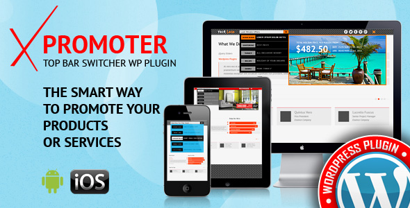 xPromoter - Top Bar Switcher Responsive WordPress Plugin